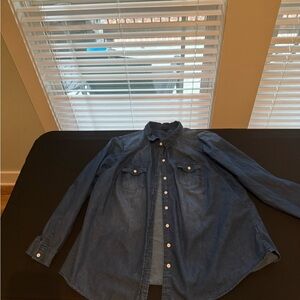 Torrid Dark Blue Denim Top